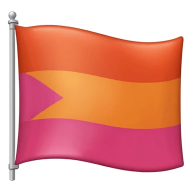 Bandera lesbiana  sticker