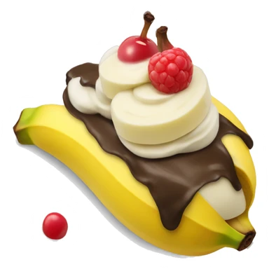 banana split sticker