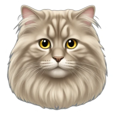 Britishlonghaircat sticker