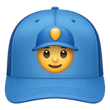 Trucker hat with the same angle as this 🧢 sticker