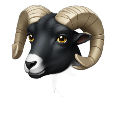 Big Black ram sticker