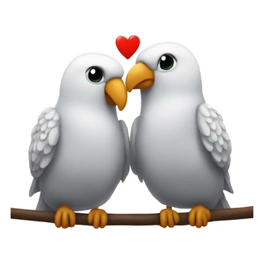 love birds sticker