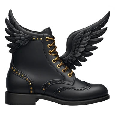 wing shoes sticker