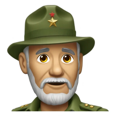Fidel castro sticker
