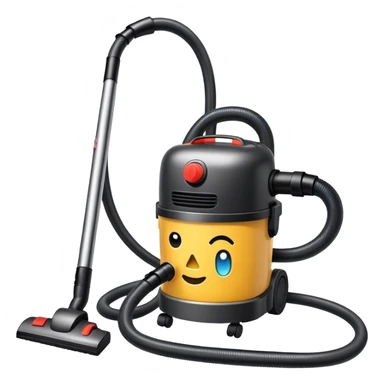 a vacuum cleaner sticker