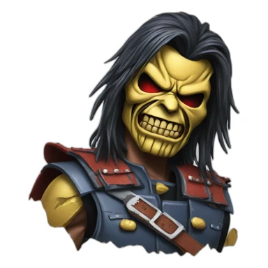 Eddie iron maiden sticker