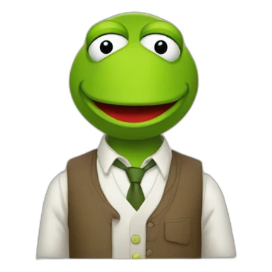Ziak et kermit sticker