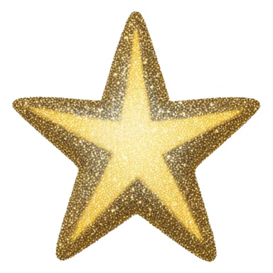 Estrela brilhante  sticker