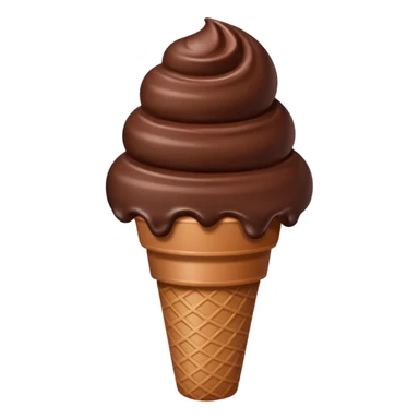 chocolate ice cream sticker