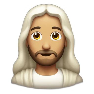 Jesus Christ winking sticker