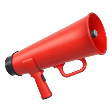 megaphone sticker