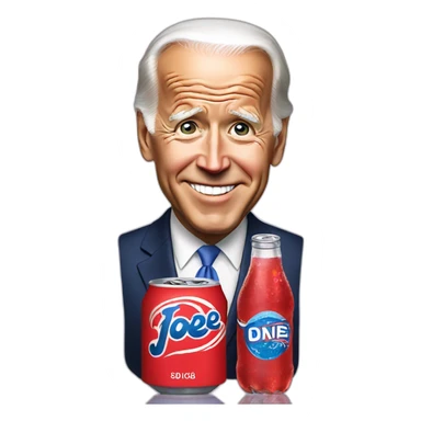 joe biden soda sticker