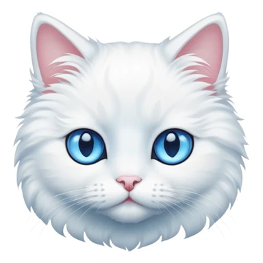 Weiße Katze  sticker