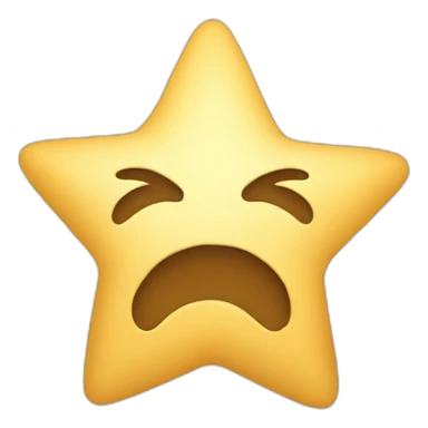 Star that says subscribe sticker