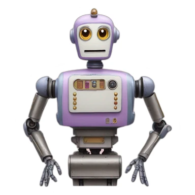 grand budapest hotel robot sticker