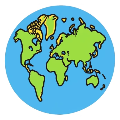 A map sticker