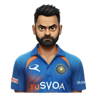 sad virat kohli sticker