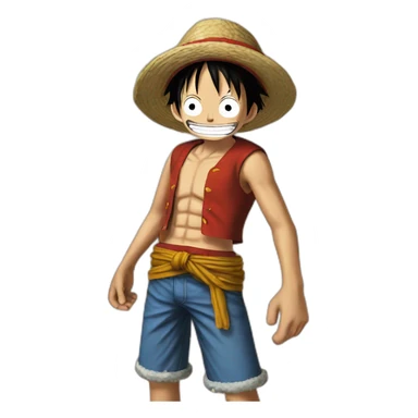luffy est un donnut sticker