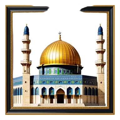 Dome of the rock, Palestine sticker