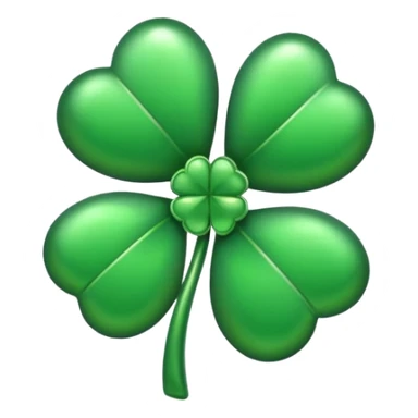 Lucky clover charm 
 sticker