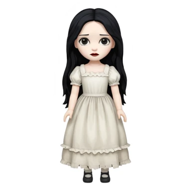 Păpușa Annabelle sticker