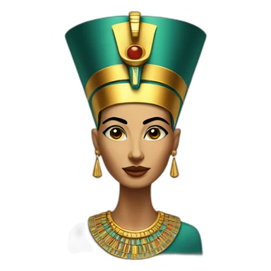 nefertiti sticker