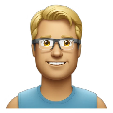 robert scoble wearing google glass sticker