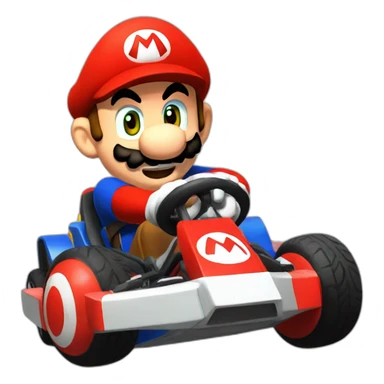 mario kart sticker