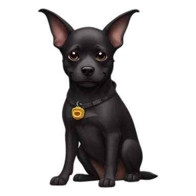 Batdog sticker