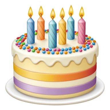 birthay cake sticker