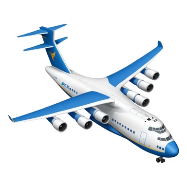 creame el avión antonov 225 sticker