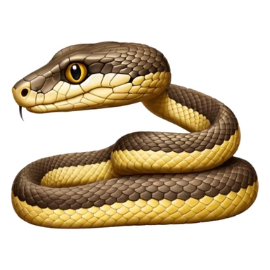 Side eye of a beautiful desert snake sticker