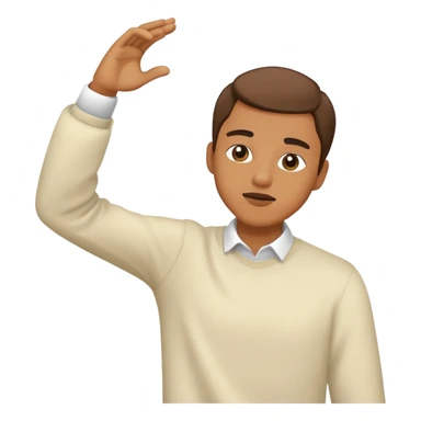 Personne qui fait un dab sticker