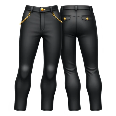 Pantalones de montar (breeches) negros sticker