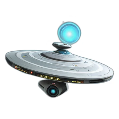 star trek enterprise ncc-1701-d warp core sticker