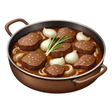 Beef liver and onions  sticker