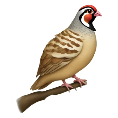 Partridge in a pear tree sticker