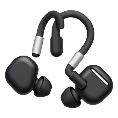 EarPods headphones, black sticker