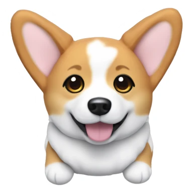 baekhyun's teolaegi corgi plushie  sticker