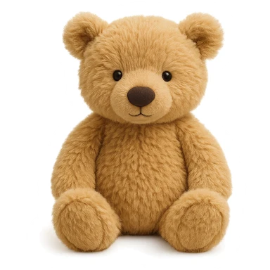 jellycat stuffed plush blonde grizzly bear cub sticker