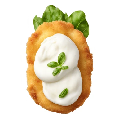 breaded burrata sticker