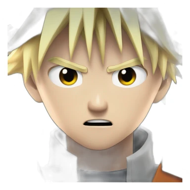 Katsuki Bakugo angry sticker