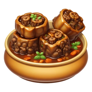 Jamaican ox tail dish simple sticker