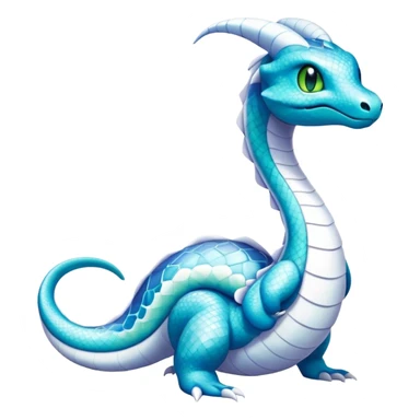 Seviper-Dragonair-Dratini-hybrid, full body, 4 legs sticker