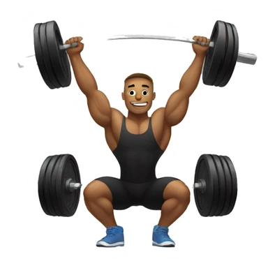 weightlifter sticker