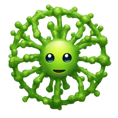Virus - element for Doodle God sticker