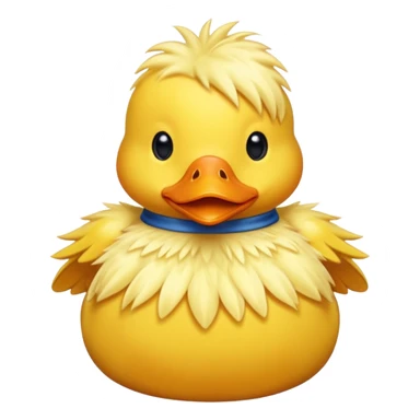 A duck he sais pío pio sticker