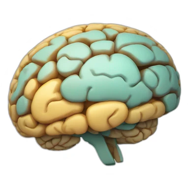 brain with text 24/7 sticker