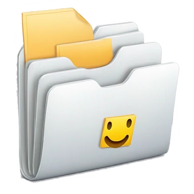 Folder that stores temporary files sticker