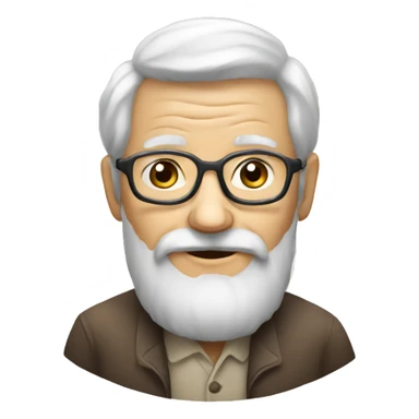 old man calculator sticker